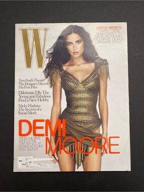 W Magazine Demi Moore December 2009